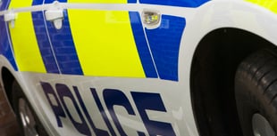 A48 collision blocks road in Tutshill