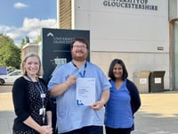 Gloucestershire student wins NHS nursing award