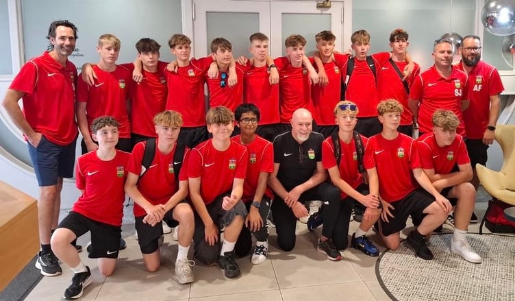 Ross Juniors U15s enjoyed a great trip to Spain