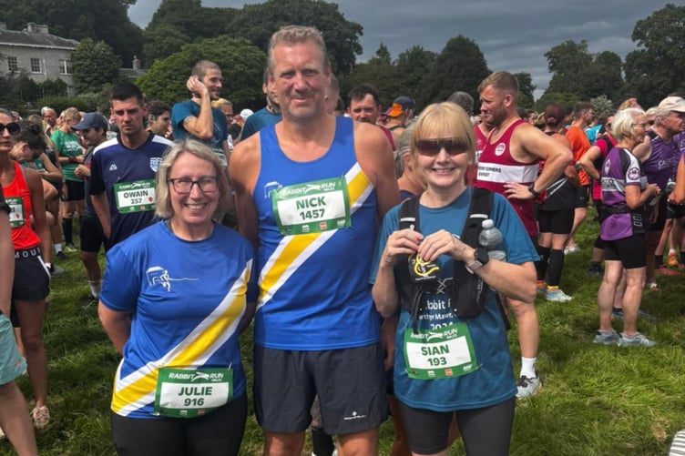 Spirit runners took on the 10k Rabbit Run