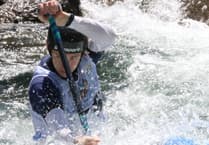 Canoeist Jake makes a splash in Macedonia