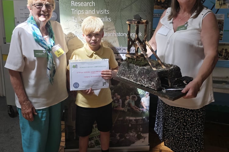 Jasper Morgan of Parkend School won the 3D model category.