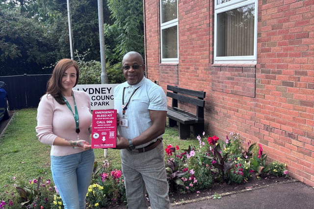 Lydney receives new life-saving bleed kits