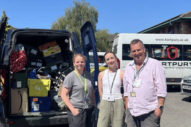 Hartpury students' generosity praised