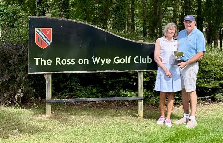 Ross Golf Club couple Jose and Phil Wilson proved the perfect match as they won the Anniversary Rose Bowl