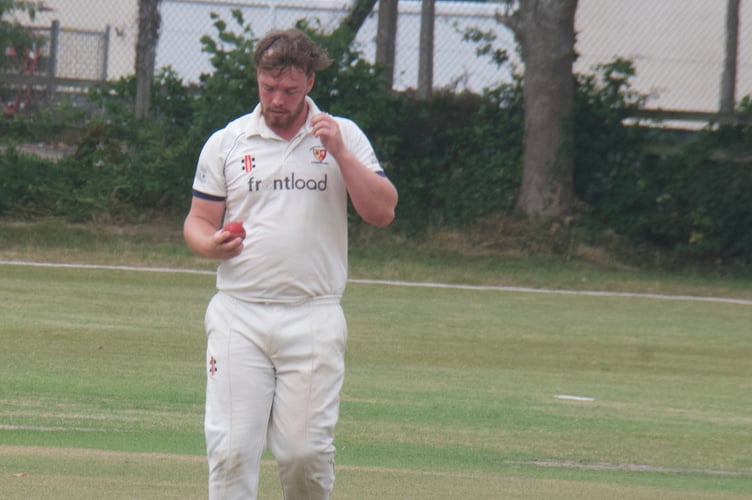 Sam Mattingley took the crucial final wicket to give Redmarley the win. Library picture.