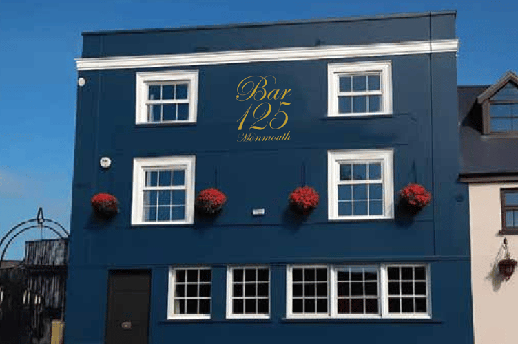 Bar 125, Monnow Street in Monmouth 