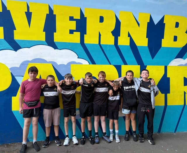 Chepstow RFC's under 13s Parkrun fundraising