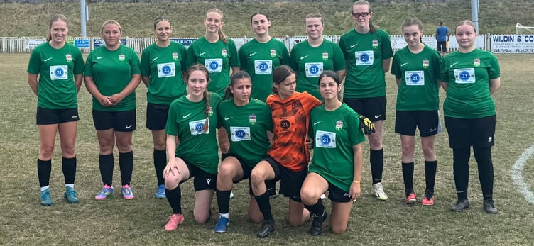 Ross Juniors Women beat Cinderford Ladies 6-1