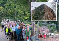 Villagers' anger over disappearing stone