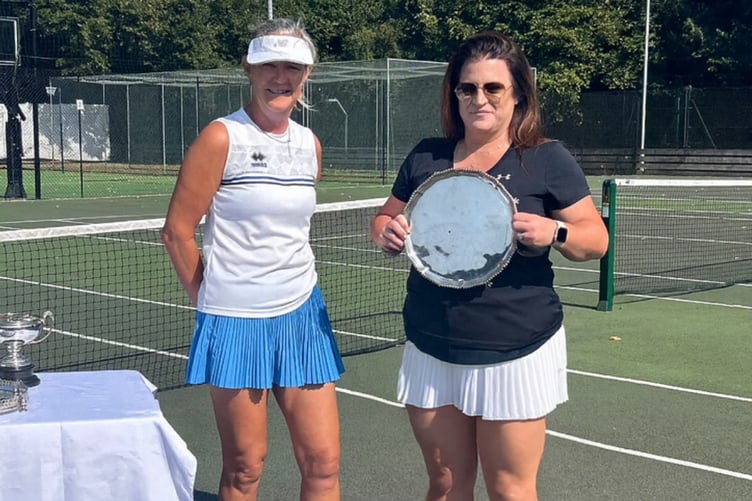 Rachel Simpson was Ladies Plate singles winner