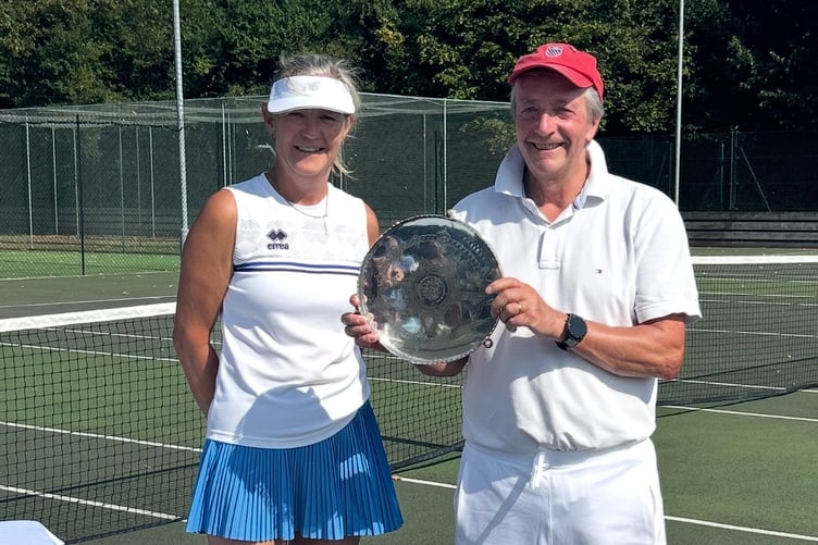 Rob Pye won a tense tie-break from Peter Ellis to take the Men's Plate singles