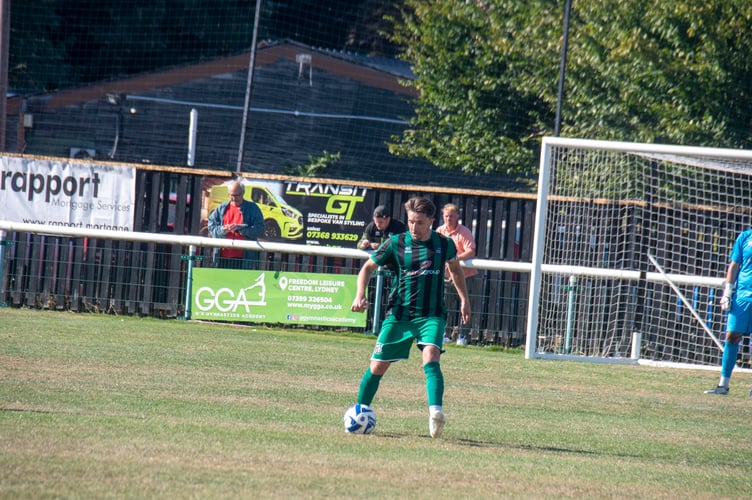 Cinderford captain Dale Evans.