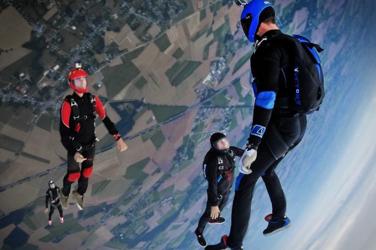 Skydiving