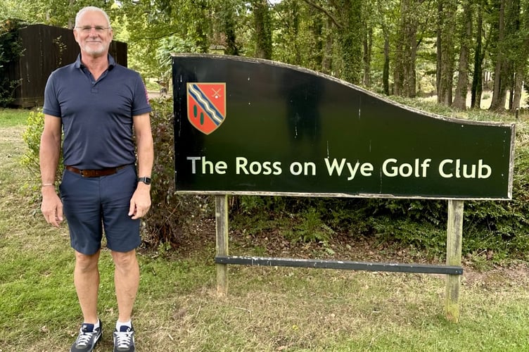 John Hall won the fifth round of the Layton Cup at Ross Golf Club