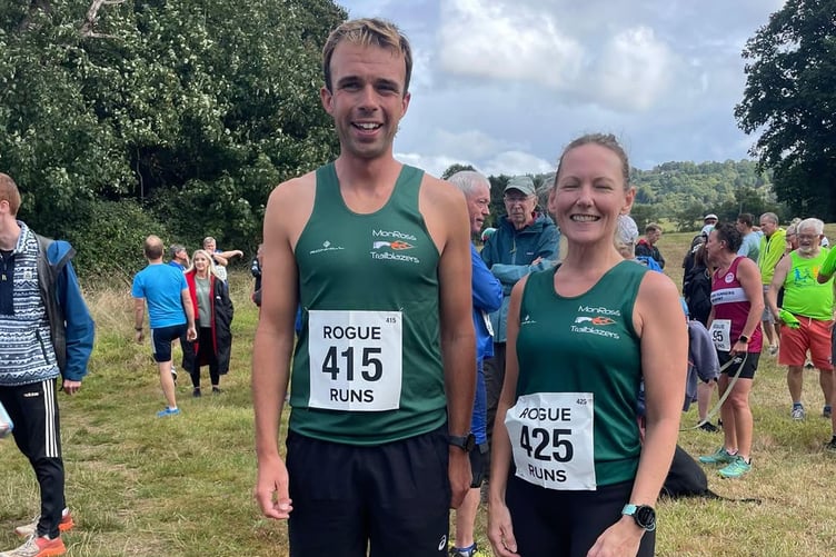 Stage 5's Blazers were Ben Humphries and Rebecca Foster