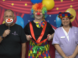 Care home’s carnival party raises £250 for charity
