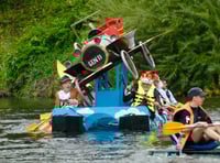 ALL ABOARD: Rafters make a big splash in the 58th Monmouth Raft Race