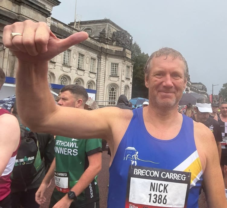 Nick Sloper gives a thumbs up