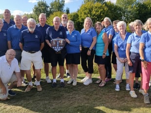 Seniors beat Ladies to take trophy