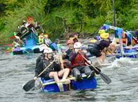 All aboard for the 58th Monmouth Raft Race!