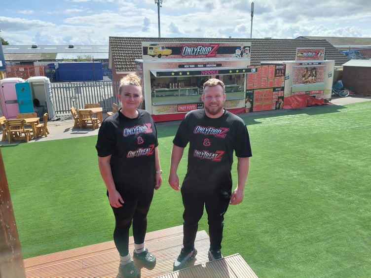 Only Foods and_Sauces' Kelly and Kyle Getting