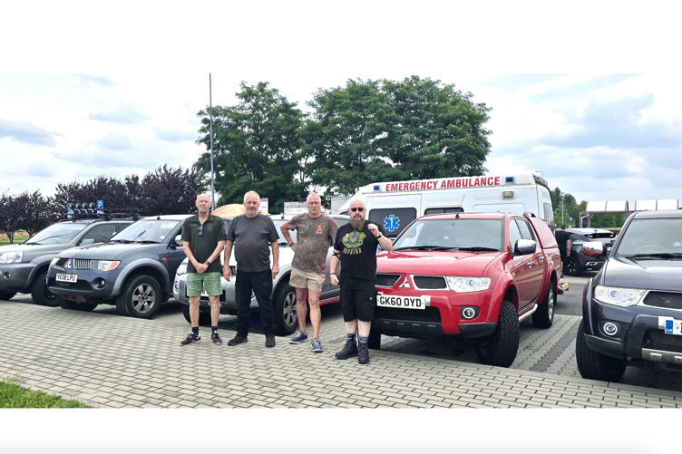 Monmouth Rotary recently supported the delivery of six rescue vehicles to support the aid effort in Ukraine