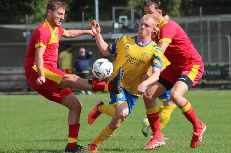 Monmouth Town won 7-1 on Saturday after a dramatic 4-4 midweek draw. File photo James Townley 