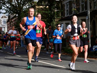 Runners enjoy a capital day in the Cardiff Half Marathon 