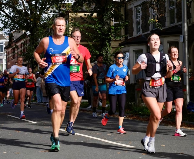 Runners enjoy a capital day in the Cardiff Half Marathon 