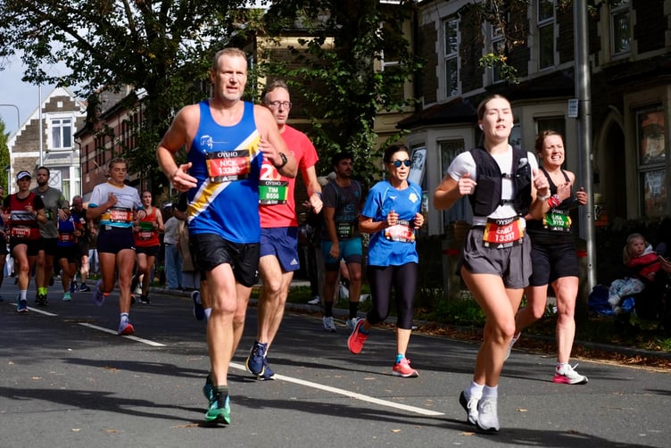 Nick Sloper took on the Cardiff Half Marathon for the sixth time