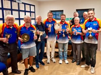 Bowls club rolls out awards for its winners