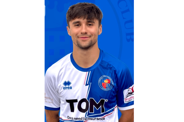 Olly Melling scored a late consolation for Chepstow Town