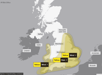 Storm Benjamin to hit Wales and South West