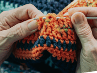 Forest knitters unite for dementia awareness