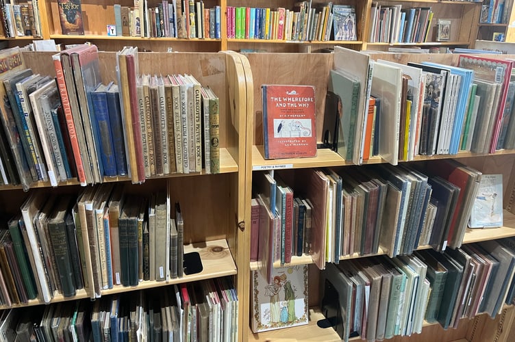 Books in Tintern shop