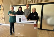Bowkett's Off-Licence donates tech to hospice