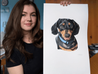 Charlotte Mullins' unique pet portraits capture essence