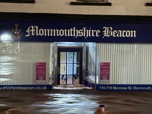 Devastation for Monmouth's Monnow Street
