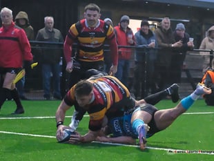 Cinderford edge 13-try thriller