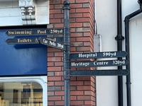 Go the extra yard and buy an iconic wayfinding sign