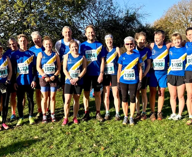 Runners are mud for it in wet leisure centre league race