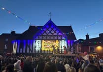 Newent's festive lights bring cheer