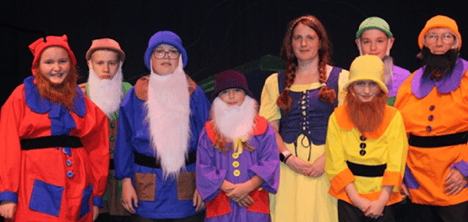The panto adventures of Snow White come to life at Newnham