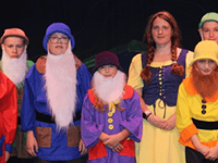 The panto adventures of Snow White come to life at Newnham