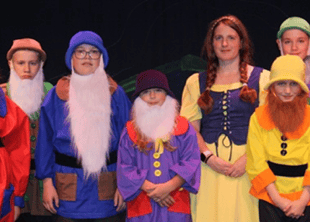 The panto adventures of Snow White come to life at Newnham