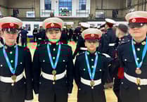 Cadets secure second in Drill Competition