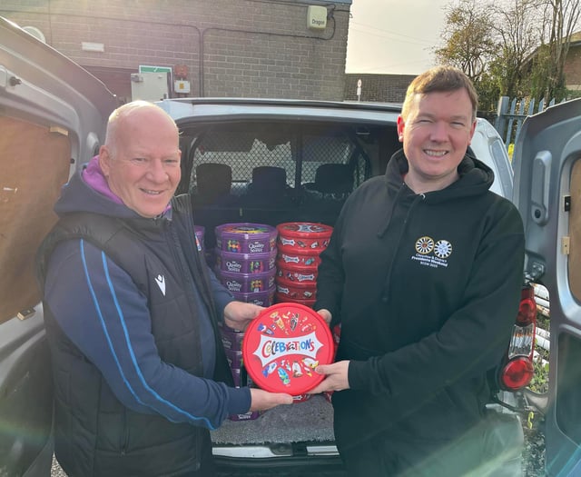 Santa Sleigh rides aid Chepstow food banks