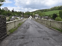 A466 closed at Brockweir Bridge due to fallen tree