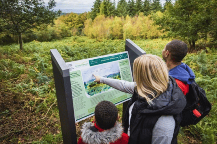 Beacon Hill is a popular beauty spot near Trellech
